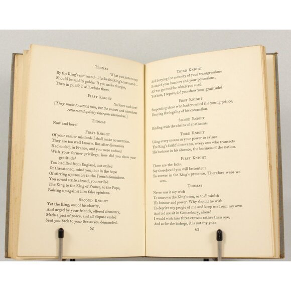 Murder In The Cathedral by T. S. Eliot, Faber and Faber 1940, Historical Fiction - Picture 7 of 7